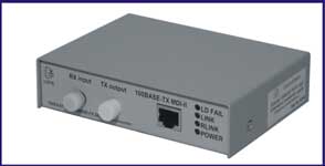 оптический конвертор Ethernet 100BASE-TX / 100BASE-FX